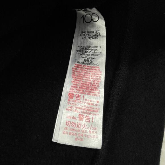 🔥Disney 100 Mickey Mouse & Friends Embroidered Black Zipper Hoodie Sweatshirt - Picture 12 of 16